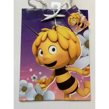 Papírová taška dárková vel.L Včelka Mája motiv 2, 260×320×138 mm (5252555.2)