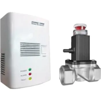 Zabezpečovací technika Detektor plynu AVANSA 100M LPG a zemní plyn + solenoidový ventil G 3/4 "