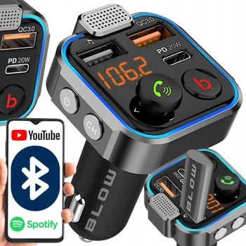 FM transmitter FM Transmiter do auta Blow Bluetooth 5.1 SuperBass