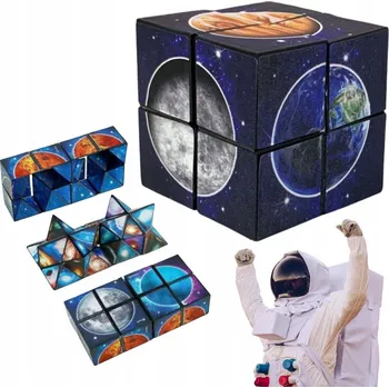 Hlavolam Blitzhaus Antistresová Kostka Magická Fidget Cube Puzzle 3D Pro Děti