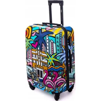 RGL Střední tvrdý kufr z polykarbonátu Picasso 60 l