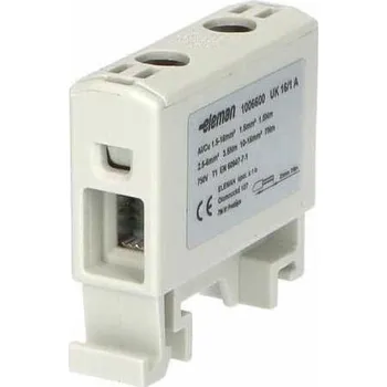 Svorka univerzální UK 16/1 A, 85A, 1pól., AL/CU, šedá