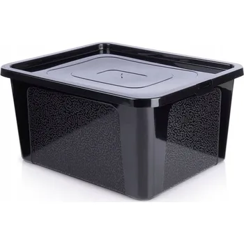 Úložný box Velký ÚLOŽNÝ BOX / KONTEJNER na textil, hračky, oblečení, oděvy 20L