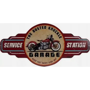 Plechová cedule Cedule 60 x 28, CEDULE GARAGE, DÁREK, GRAŽ, HOT ROD, NAROZENINY, MOTO, HARLEY