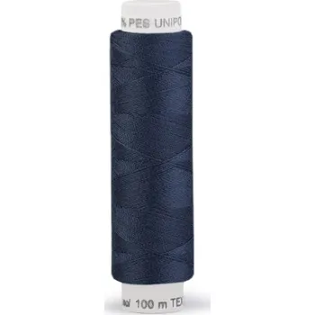 Nit Hagal Univerzální šicí niť UNIPOLY® TMAVĚ MODRÁ 598