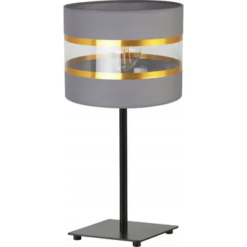 Stojací lampa STOJACÍ LAMPA NOČNÍ S ELEGANTNÍM ZLATÝM STÍNIDLEM 20 CM