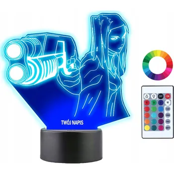 Lampička Plexido vícebarevná Noční lampa