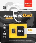 Paměťová karta IMRO Micro SD 128GB Cl10 s adaptérem
