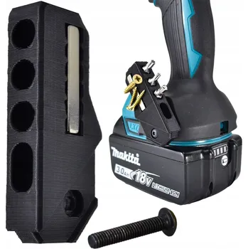 Bit MAGNETICKÝ DRŽÁK BITŮ 45° PRO NÁŘADÍ MAKITA 18V CXT LXT XGT + ŠROUB