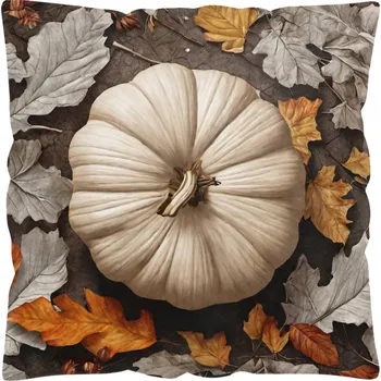 Polštář DEKORAČNÍ POVLEČENÍ NA POLŠTÁŘ 40x40 ANTYALERGICKÉ PODZIMNÍ BARVY