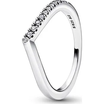 Prsten Prsten PANDORA Třpytivá polovina přání 56 192394C01-56