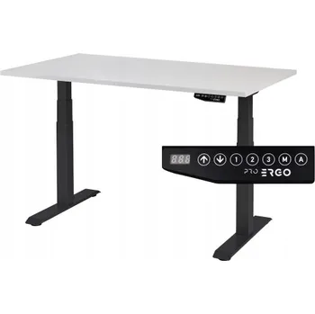 Psací stůl Obdélníkový psací stůl ProErgo 138 x 80 x 126 cm černý