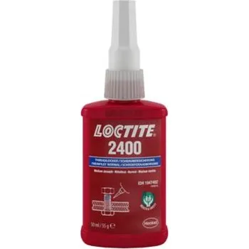 Průmyslové lepidlo Zajišťování pomocí šroubů LOCTITE, LOCTITE 2400 BO 50ML EGFD - 50ML LOCTITE 2400 - Zajišťovač šroubů SP - BOZP
