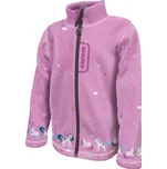 WAMU® ČR Dětská fleecová mikina WAMU Jednorožci růžová Velikost: 98/104