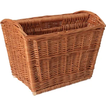 Stojan na knihu ČistéDřevo PR126 proutěný stojan na noviny dvojitý