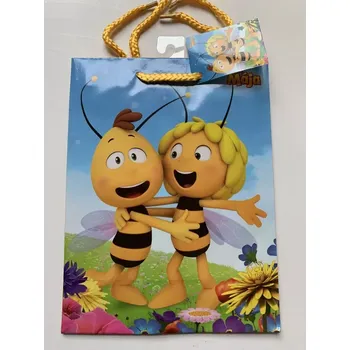 Papírová taška dárková vel.M Včelka Mája motiv 1, 190×250×90 mm (5252554.1)