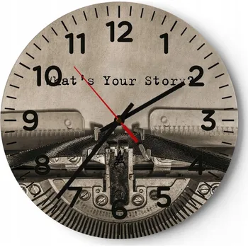 Hodiny Kuchyňské nástěnné hodiny 30x30 Strojek Moderní skleněné hodiny do obýváku Tiché