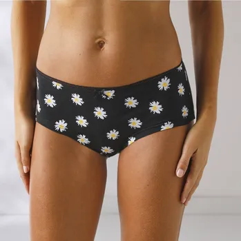 Kalhotky Sada 4 kalhotek shorty se sladěným motivem včel černá/žlutá 38/40