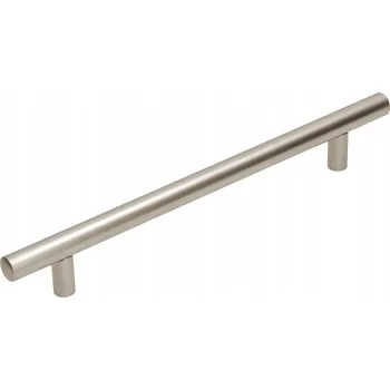 Nábytkové kování Nábytková úchytka reling DE-U-8 nikl satén 160 mm