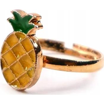 Prsten BAREVNÝ DĚTSKÝ PRSTÝNEK NASTAVITELNÝ PRO DÍVKU S RŮZNÝMI VZORY