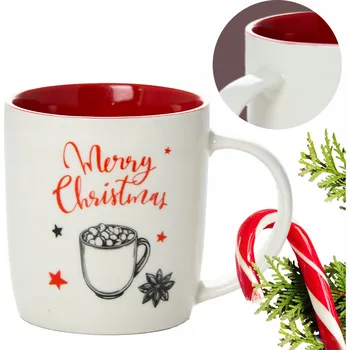 VÁNOČNÍ KERAMICKÝ HRNEK 370 ML JAKO DÁREK K VÁNOCŮM ŠÁLEK