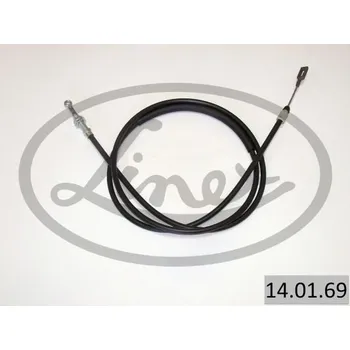 Lanko parkovací brzdy Tažné lanko, parkovací brzda LINEX 14.01.69
