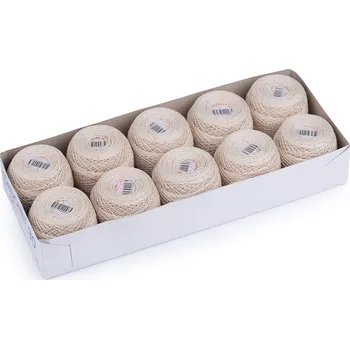 Příze Příze Kordonet 10; 15; 30; 50; 60; 80 Varianta: 7114 30 režná světlá, Balení: 10 ks