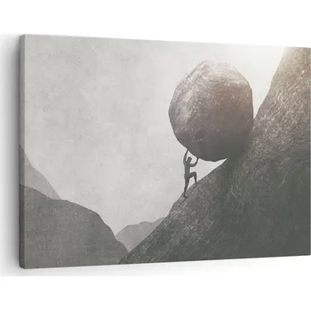 Obraz Obraz na plátně do obýváku, ložnice 70x50 abstrakce foto obrazy na zeď