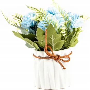 umělá květina Květina Umělá Rostlina v Květináči Různé Druhy