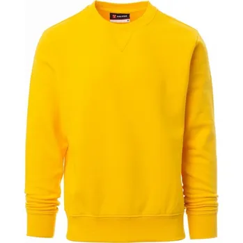 Pánská mikina Payperwear Pánská mikina Orlando s v-prošíváním pod krkem Barva: Žlutá, Velikost: 5XL