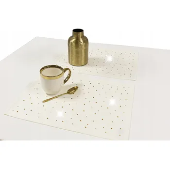 prostírání Obdélníková podložka polyester prostírání 30 x 40 cm