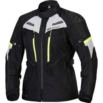 Moto bunda bunda STELLA BOGOTA PRO DRYSTAR, ALPINESTARS, dámská (černá/šedá/žlutá fluo) 2025
