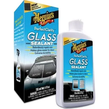 Čistič autoskla Čistící prostředek na skla MEGUIARS, 0,118L Perfect Clarity Glass Sealant - ochrana skel a oken s efektem tekutých stěračů