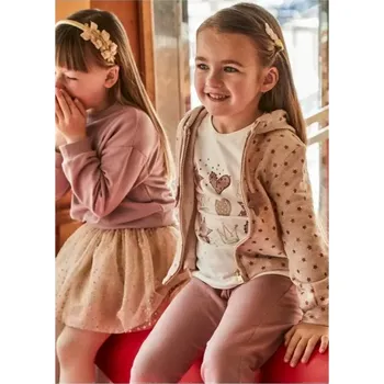 Dívčí 3dílná souprava Mayoral 4889-86 Růžová velikost 122