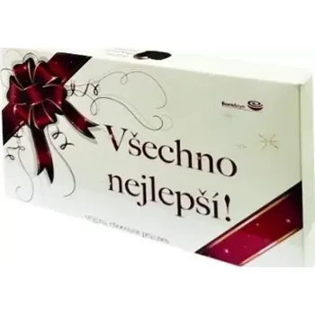 Bonboniéra Čokoládové pralinky VŠECHNO NEJLEPŠÍ 160 g - čokoládové pralinky (čokoládové pralinky)