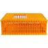 Agrofortel AGF27 přepravní box na drůbež 75 x 55 x 27 cm oranžový