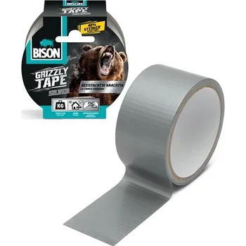 Kancelářské potřeby Páska lepicí BISON Grizzly B12497 šedá 10m