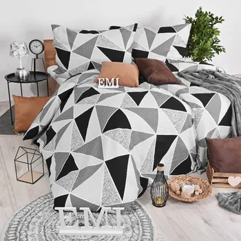 Povlečení Povlečení bavlněné Vega EMI: Standardní set jednolůžko obsahuje 1x 200x140 + 1x 90x70
