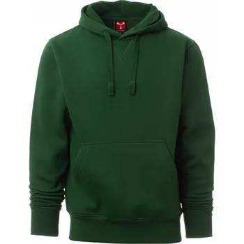 Pánská móda Payperwear Pánská mikina Toronto s klokaní kapsou Barva: zelená tmavá, Velikost: 3XL