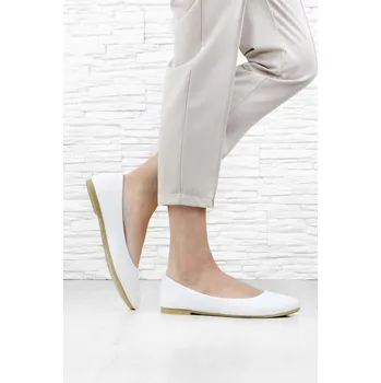 Dámské baleríny Cathay moda Bílé baleríny 3423-2WH Velikost: 36