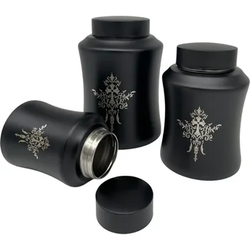 Smuteční dekorace Urna Pet pro psa a kočku Barva: Černá, Velikost: 95x150mm