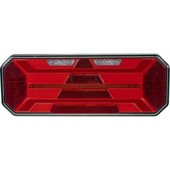 Zadní světlomet Dynamický blinkr LED CARCLEVER zadní pravý s trojúhelníkem TRL34P