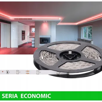 LED páska LED PÁSEK ECONOMIC 12V 30 LED ČERVENÝ