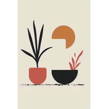 Plakát Plakát Domácí Zahrada bez rámu 61 x 90,5 cm