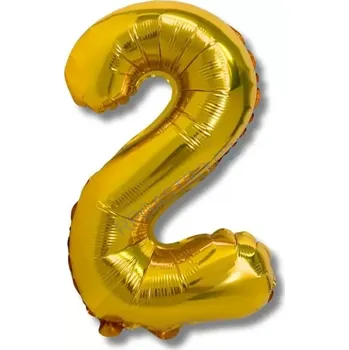 Balónek Balónek CONCORDE fóliový 40cm, č.2, zlatá (A292)
