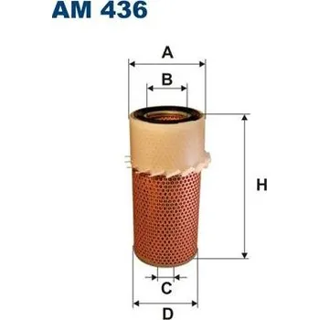 Vzduchový filtr Vzduchový filtr FILTRON AM 436