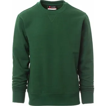 Pánská mikina Payperwear Pánská mikina Orlando s v-prošíváním pod krkem Barva: Zelená, Velikost: 4XL
