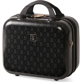 Cestovní kosmetický kufřík BERTOO Torino-černý, 33x27x18 cm, 14 l