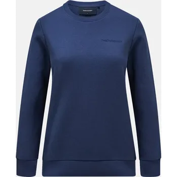 Dámská mikina MIKINA PEAK PERFORMANCE W ORIGINAL SMALL LOGO CREW BLUE SHADOW