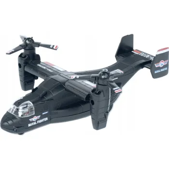 autíčko Letadlo s kolmým startem Osprey V-22 se zvukem a světlem